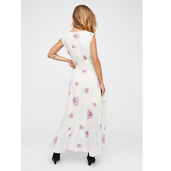 NWT FREE PEOPLE Birdie Asymmetical Hem Dress - Picture 4 of 8